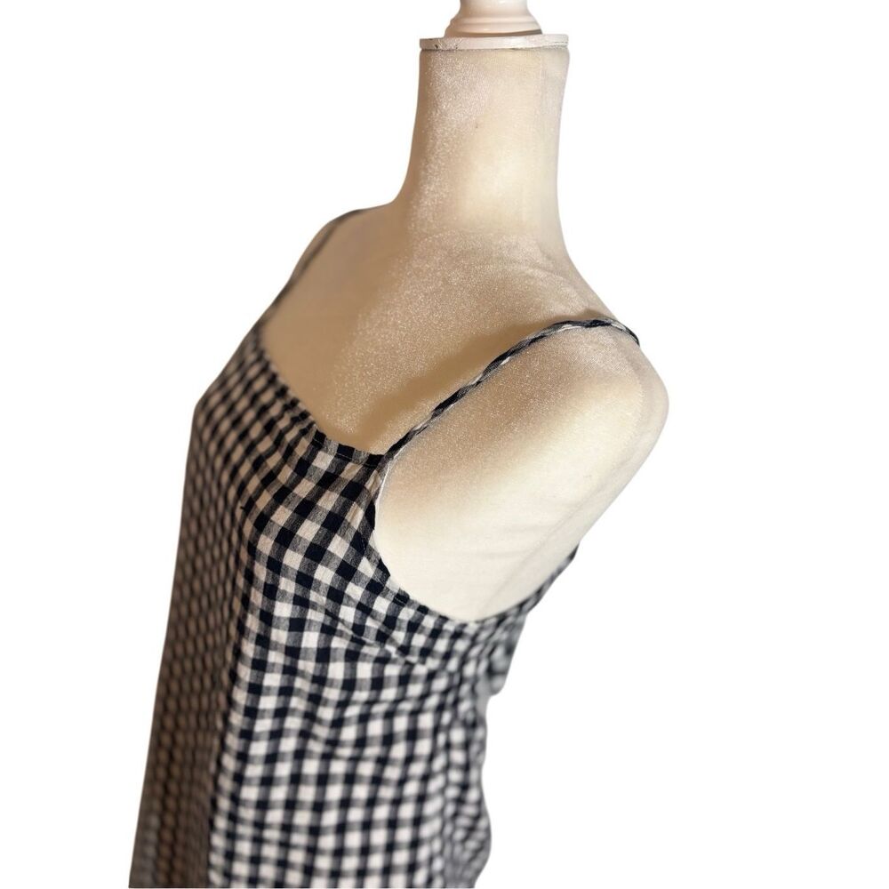 American Eagle Gingham Tie-back mini dress - M - Picture 2 of 8